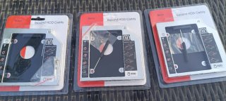 Cajas para segundo disco duro HDD 9mm