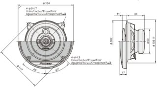 ¡NUEVOS! LEER DESCRIPCIÓN ALTAVOCES PIONEER 10CM