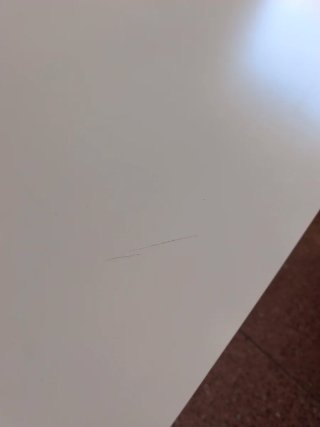 Mesa auxiliar comedor blanca