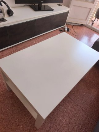 Mesa auxiliar comedor blanca