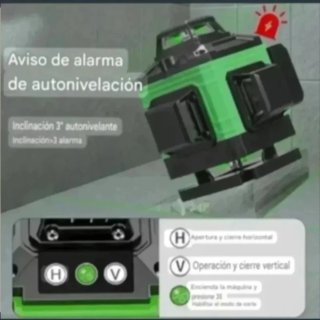 Nivel Láser 4D 16 Líneas Accesorios