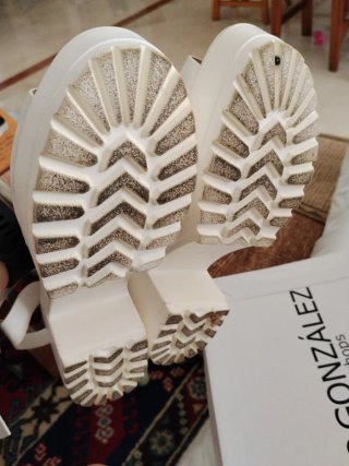 Sandalias Tino González Blancas Talla 39