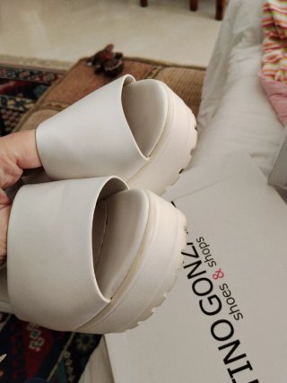 Sandalias Tino González Blancas Talla 39