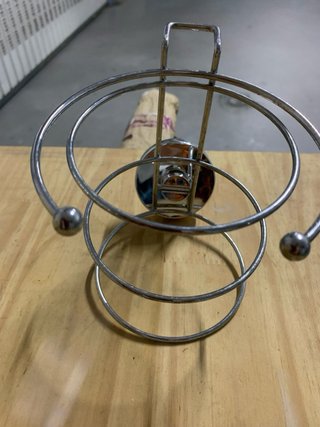 Soporte secador/vasos metal