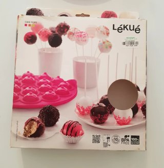 Molde Cake Pops Lékué Silicona Platino
