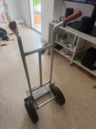 Carretilla de mano de aluminio