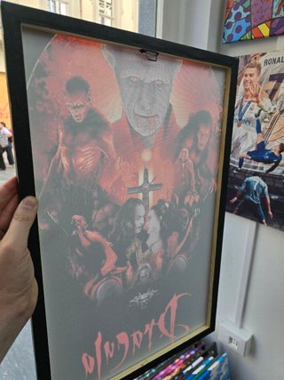 Quadro Film Dracula 40x60 Cm