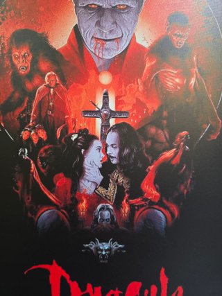 Quadro Film Dracula 40x60 Cm
