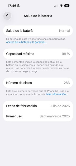 iPhone 16 128GB Azul