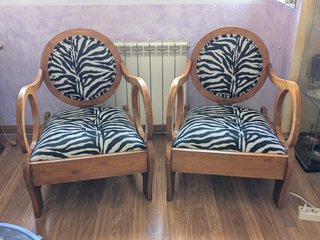 2 Sillones Diseño Moderno Zebra