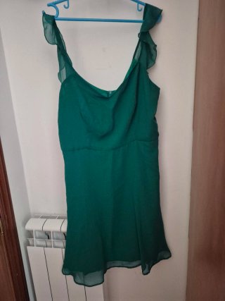 Vestido Naf Naf verde