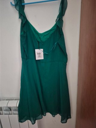 Vestido Naf Naf verde