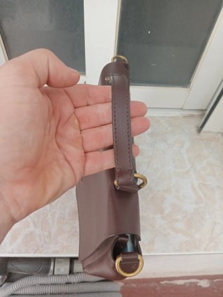 Bolso Adolfo Domínguez Piel Marrón Nuevo