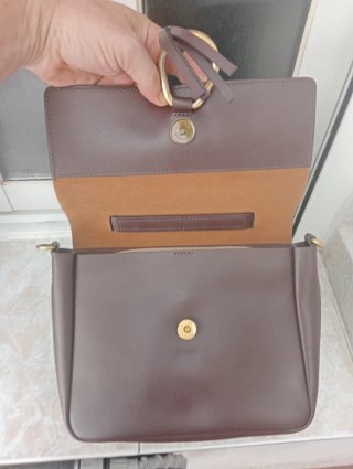 Bolso Adolfo Domínguez Piel Marrón Nuevo