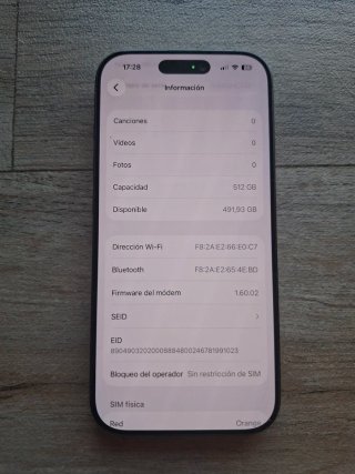 iPhone 17 512GB Libre