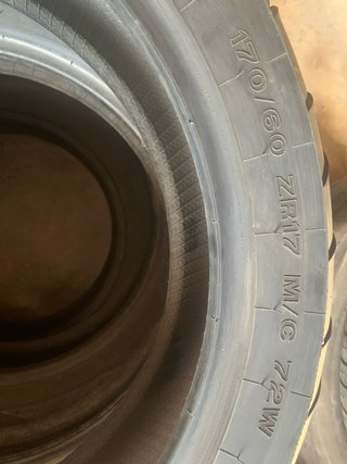 Rueda Dunlop 170/60/17 Meridian