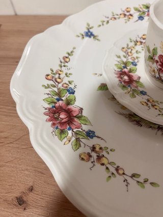 Fuente y Taza Sarreguemines