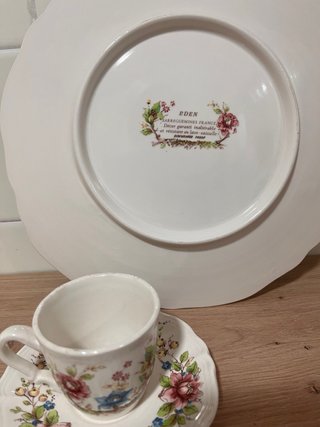 Fuente y Taza Sarreguemines