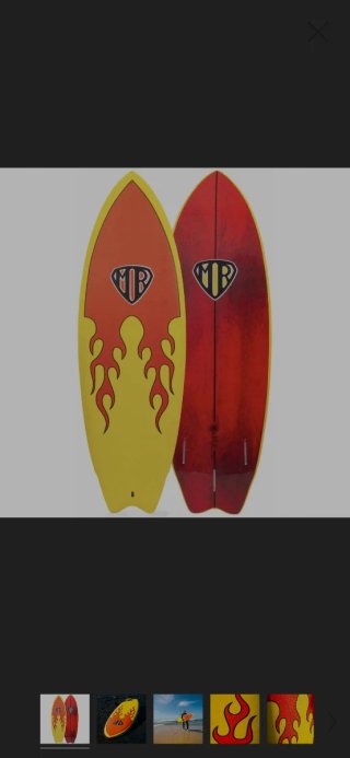 Tabla surf Mark Richard x Oceand Earth 6.4 44L