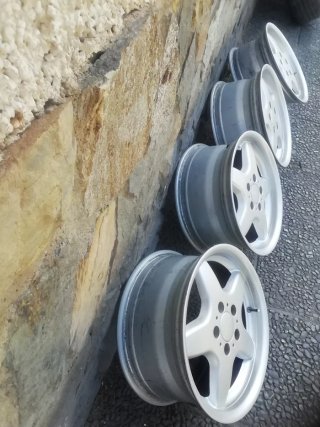 4 Llantas Mercedes AMG 7.5x16
