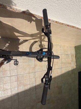 Bicicleta de Montaña Negra