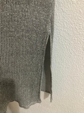 Vestido gris tirantes cómodo