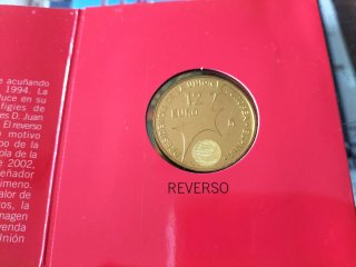 Moneda Plata Euros Estuche FMNT 2002