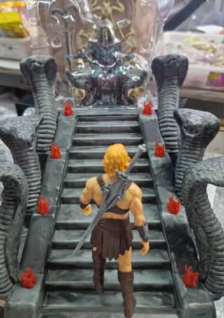 He-Man Trono Skeletor Castillo Grayskull