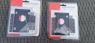 5 Cajas disquetera ,disco duro portátil Caddy HDD