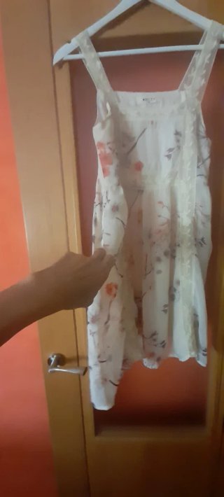 Vestido Meisie floral talla S