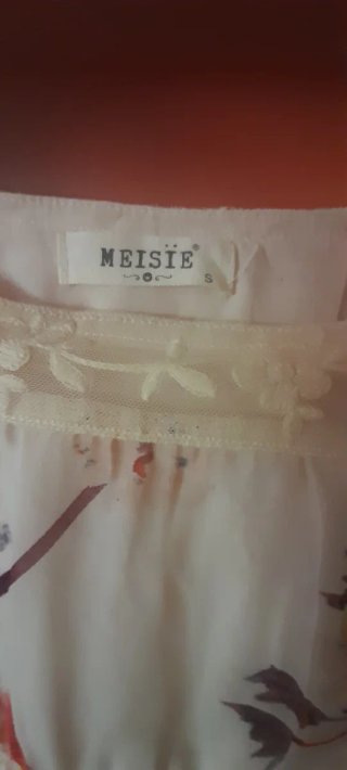 Vestido Meisie floral talla S