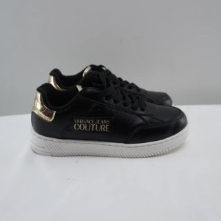Zapatillas Versace Jeans Couture Negras y Doradas