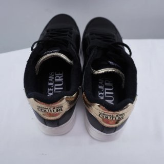 Zapatillas Versace Jeans Couture Negras y Doradas