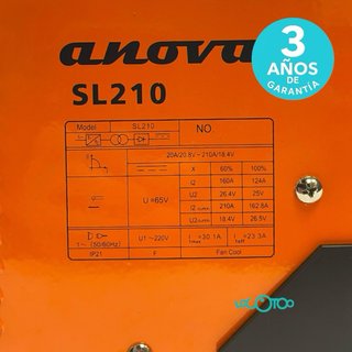 Soldador Estaño ANOVA SL210 + Maletín