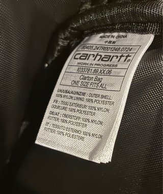 Bolso Bandolera Carhartt WIP Clarton Bag - NUEVO
