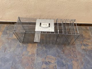 Jaula para gatos de metal