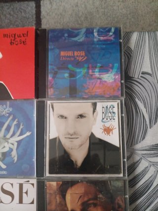 Lote 11 CDs Miguel Bosé (2 de ellos dobles)