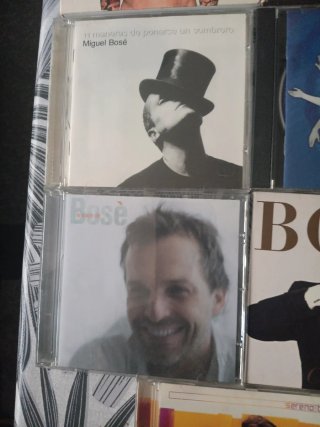 Lote 11 CDs Miguel Bosé (2 de ellos dobles)