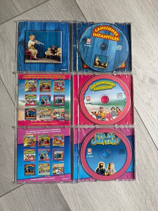 Pack 3 CD Canciones Infantiles - 45 Canciones