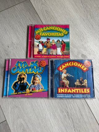 Pack 3 CD Canciones Infantiles - 45 Canciones