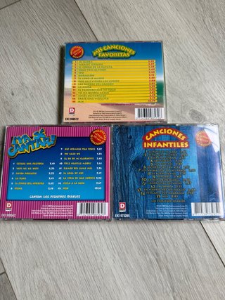Pack 3 CD Canciones Infantiles - 45 Canciones