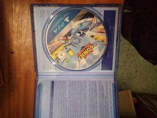 Videojuego sonic ps4