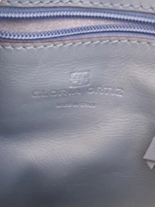Bolso Piel Gloria Ortiz Azul