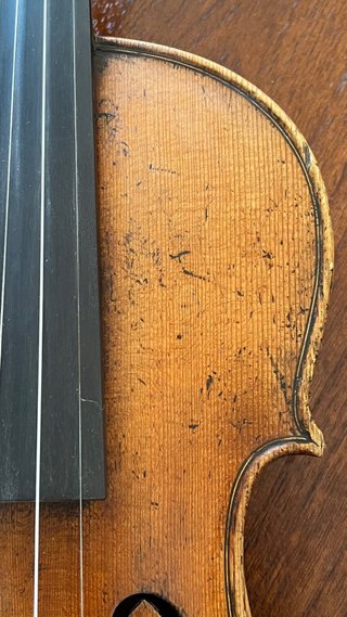 Violín antiguo siglo XIX Conservatory Stradivari