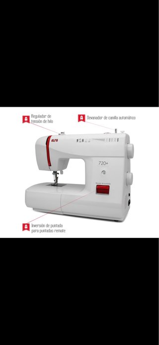 Máquina de coser Alfa 720+