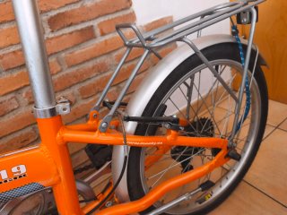 Bicicleta Monty F19 Logik plegable