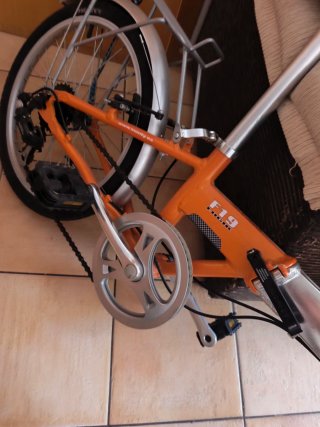 Bicicleta Monty F19 Logik plegable