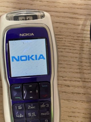 Nokia 3220 Blanco y Azul