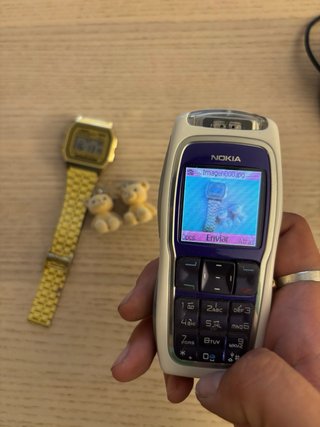 Nokia 3220 Blanco y Azul