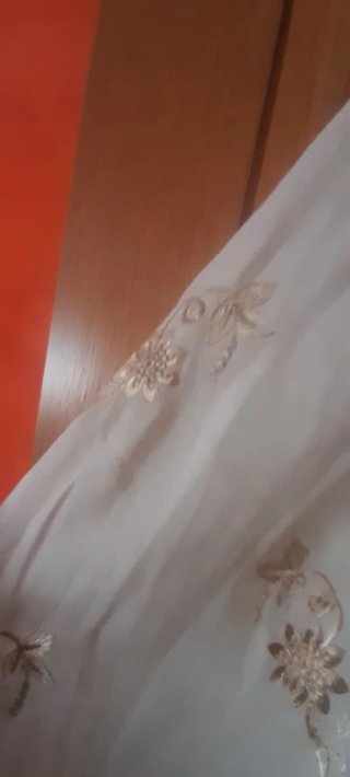 Vestido Meisie blanco talla m vale para s
